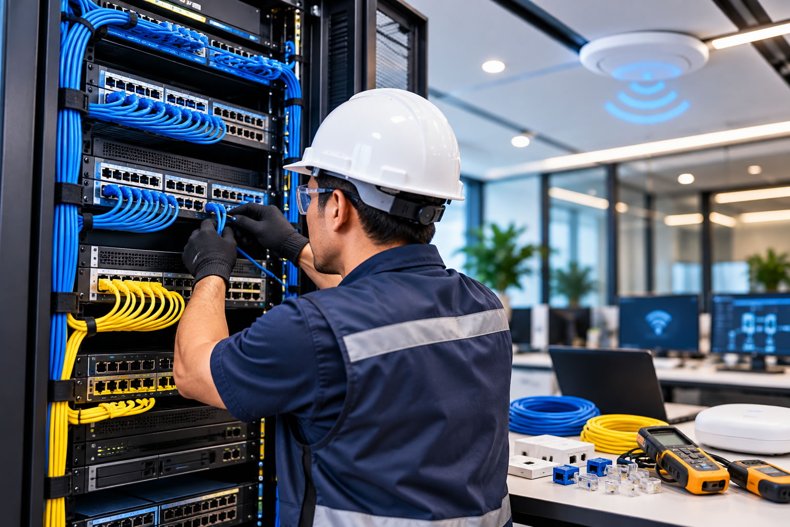 Implementación de cableado estructurado y redes inalámbricas